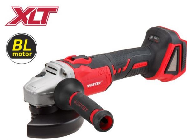 Углошлифмашина WORTEX CAG 1812 E в кор. ALL1 XLT SOLO БЕСЩЕТ., 18 В, 125 мм, 8000 об/мин(рег. об.)
