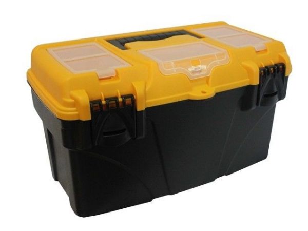Ящик для инструмента пластмассовый ТИТАН 41х21,5х19,7см (16') (с секциями) IDEA