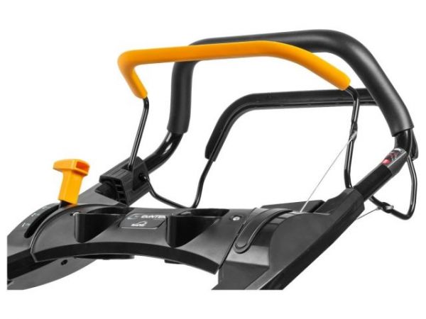 Газонокосилка бензиновая GUNTER LMB-530 SV самоходная(5.6 л.с.(HONDA), шир. 53 см, самоходная (вариатор), мульчир., стальн. корпус, травосборник 70 л)