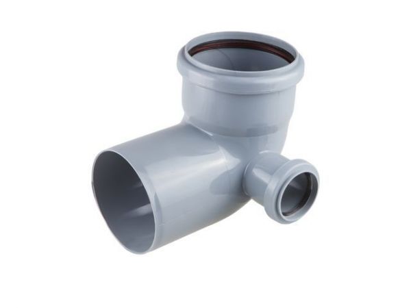 Колено ВК 110/50х87 правый РТП(Угол для внутренней канализации)