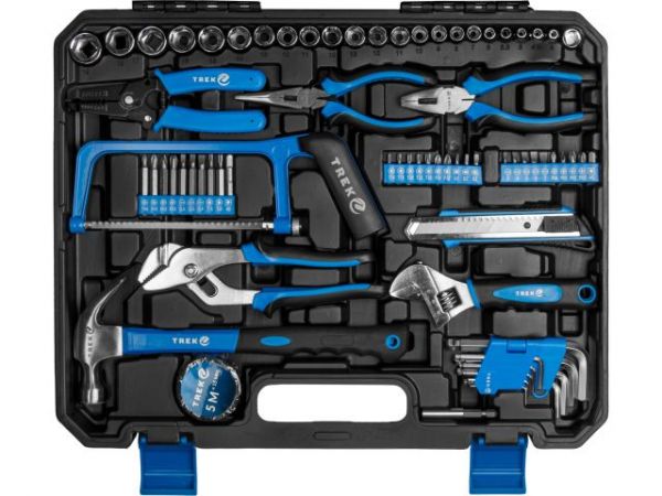 Набор инструментов 168пр. TREK(1/4', 3/8', 6 граней)