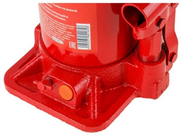 Домкрат гидравлический 20т бутылочный 225-445мм STARTUL AUTO (ST8018-20)(h min 225мм, h max 445мм)