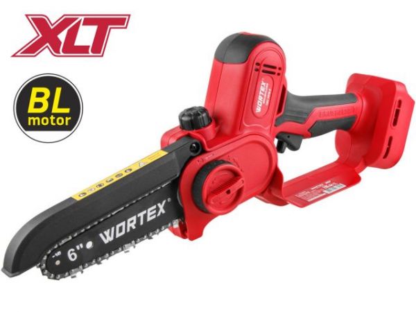 Мини-пила WORTEX CEC 2518-2 в кор. ALL1 XLT SOLO БЕСЩЕТ., 18 В, 15 см(шина 15 см, 1/4')