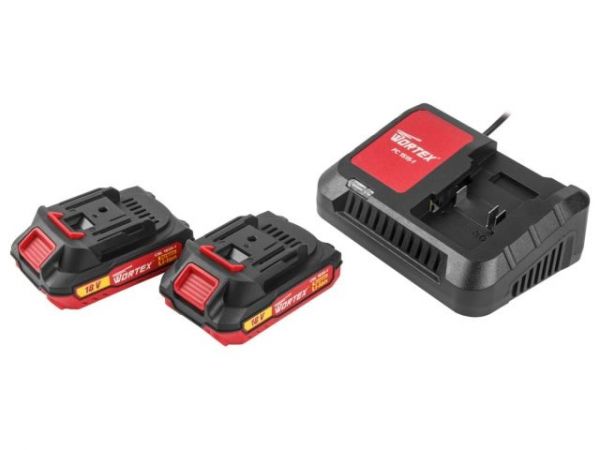 Дрель-шуруповерт WORTEX BD 1820-1 Li в чем. ALL1 XLT 18 В, 30 Н*м, 2х2 А*ч, БЗП(мет.) 13 мм(шурупы до 8 мм)