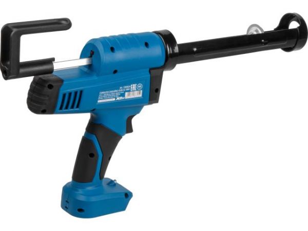 Пистолет для герметика BULL CG 1860 SET(1х4), сумка, 300/600 мл, 2500 Н, 8,3 мм/с, рег. скор. (защита от вытекания, 2 кг, 2 тубы в комплекте)