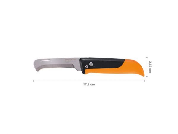 Нож садовый складной K80 X-series FISKARS