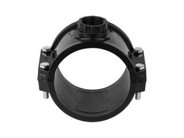 Хомут ПЭ 110 х 1' вн., AV Engineering(Полипропилен, макс.  16 бар, макс.  40 °С)