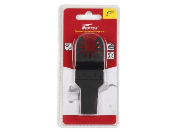 Полотно пильное погружное 20 мм по дереву и металлу WORTEX(Подходит к WORTEX SM 2830 E, SM 3233 QE, CSM 3020 и MOLOT MSM 3125, а также Makita, Sturm, Зубр и др)