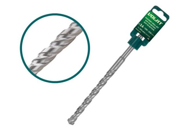 14х150х210 мм бур (сверло) SDS-plus S4 ВОЛАТ(бур по бетону)