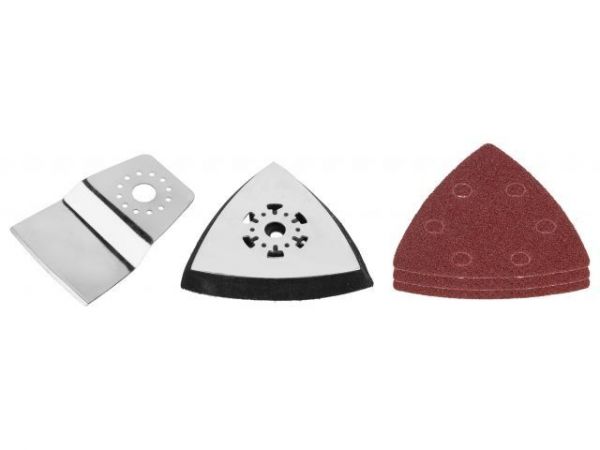 Многофункциональный инструмент (реноватор) WORTEX SM 2830 E в кор. + набор оснастки(300 Вт, 15000 - 22000 об/мин)