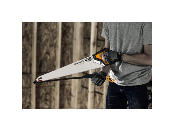 Ножовка по дереву PowerTooth 550мм 7 зубьев на дюйм FISKARS