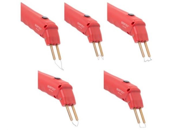 Пистолет для пайки пластика WORTEX WG 7002 в чем. 70 Вт, 402 С, 260 г,(70 Вт, 402 С, 260 г, ремонт всех видов пластика)