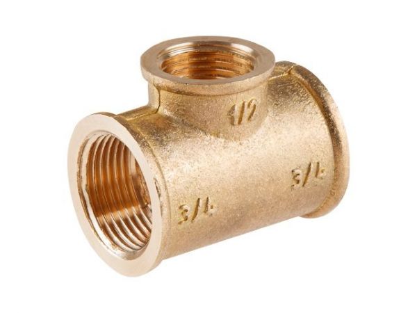 Тройник ред. 3/4' вн. х 1/2' вн. х 3/4' вн., Цветлит(ЦРБ0020)