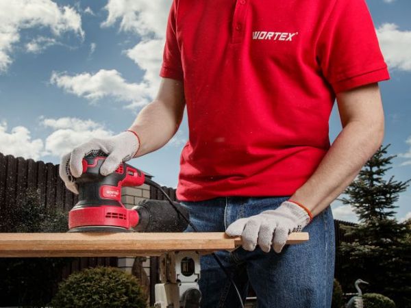 Эксцентриковая шлифмашина WORTEX LX RS 1230 в кор. 280 Вт, 125 мм, 6000-13000 об/мин(Амплитуда колебаний, мм: 2, масса, кг: 1,43;)