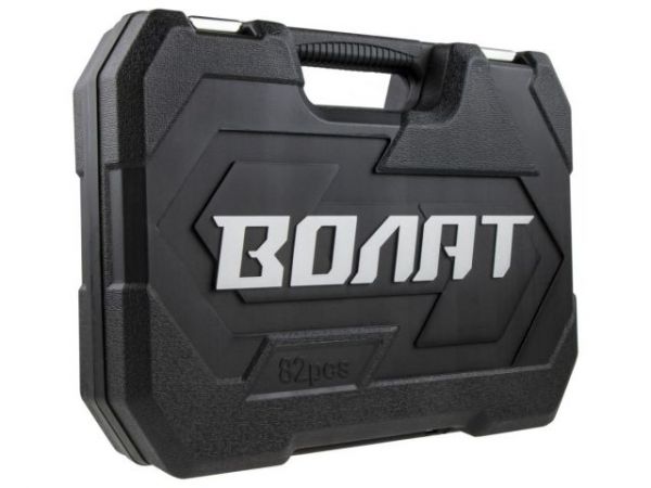 Набор головок и ключей 82пр. ВОЛАТ(1/4', 1/2', 6 граней)