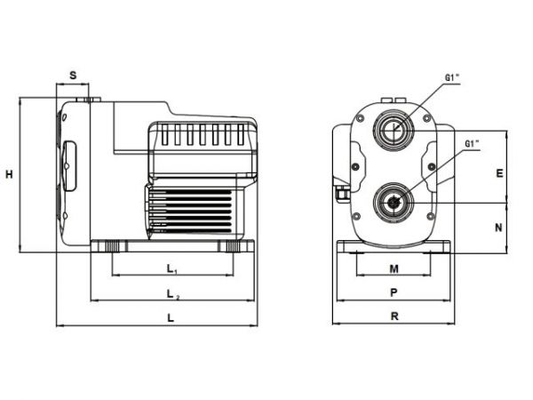 Станция водоснабжения автоматическая DEFENDER I, A&P(550 Вт, 4500 л/ч, 42 м, для повышения давления/водоснабжения)