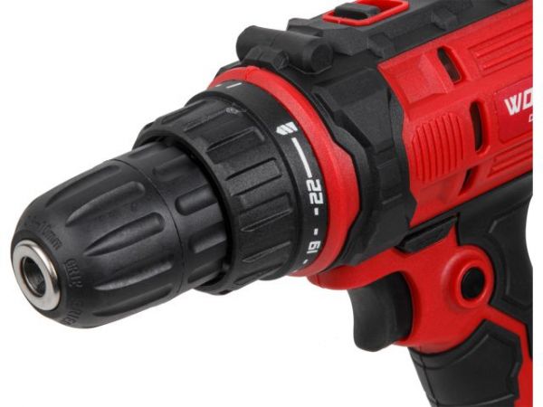 Дрель-шуруповерт WORTEX DR 1025-1 D в кор. 300 Вт, 50 Нм, 2 скор., быстрозажимной патрон: 10 мм(Длина шнура 4 метра)