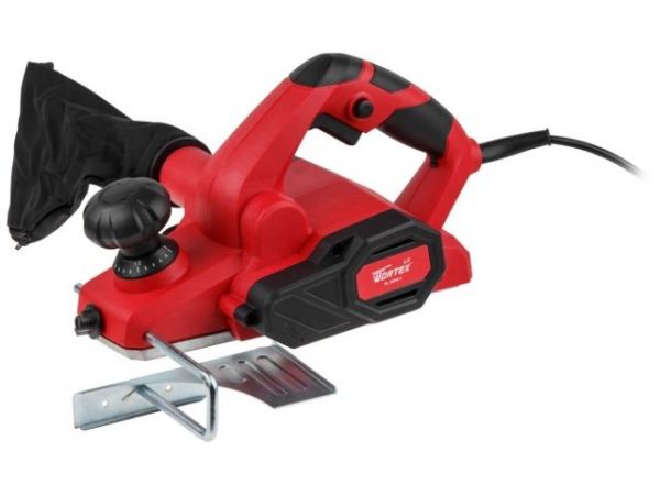 Рубанок электрический WORTEX LX PL 2006-1 в кор. 650 Вт, шир. до 82 мм, глуб. до 2.0 мм(Длина шнура 2 м, 2 кг.)