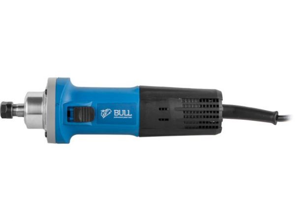 Прямая шлифмашина BULL EDG 5028 в кор. 500 Вт, 29500 об/мин, цанги 6 и 8 мм(Подшипники NSK, автоотстрел щеток, защита от перегрузки)