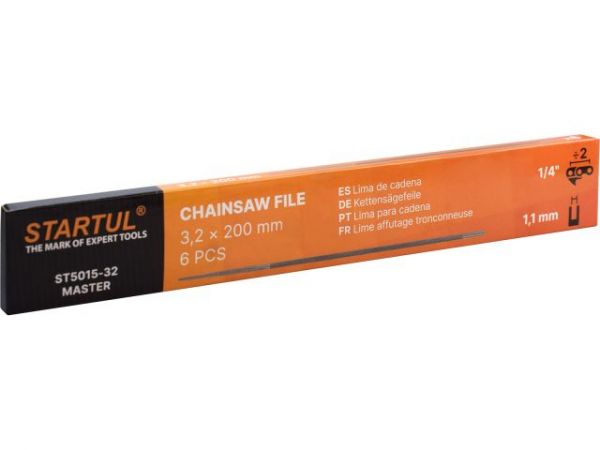 Напильник для заточки цепей ф 3.2 мм STARTUL MASTER (ST5015-32)(для цепей 1/4'х1,1 мм)