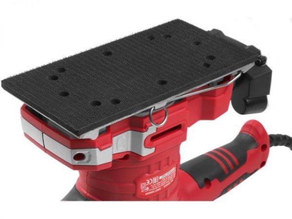 Виброшлифмашина WORTEX SS 1920 E в кор. 260 Вт, 90х187 мм, 6000-13000 кол/мин(крепление на липучке/скобах, 1,8 кг)