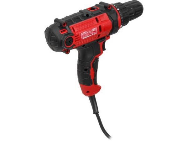 Дрель-шуруповерт WORTEX DR 1025-1 D в кор. 300 Вт, 50 Нм, 2 скор., быстрозажимной патрон: 10 мм(Длина шнура 4 метра)