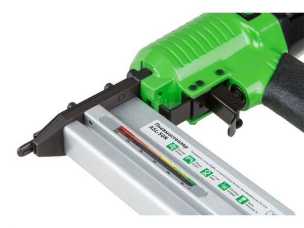 Пневмостеплер ECO ASL-50N(гвозди/скобы 18GA; 4-7 бар; 0.8 л/удар; гвоздь 50 мм макс; скоба 40 мм макс; магазин 100 шт)