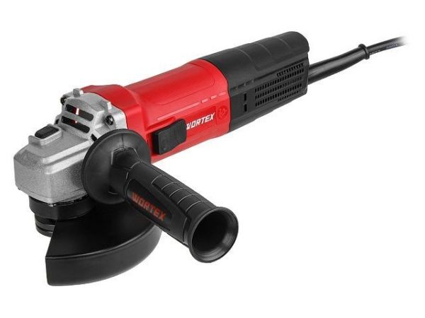 Одноручная углошлифмашина WORTEX LX AG 1211-2 в кор. 1100 Вт, 125 мм, 5500-11000 об/мин, рег. об. (шариковый подшипник, лабиринтное уплотнение, пылезащита двигателя)