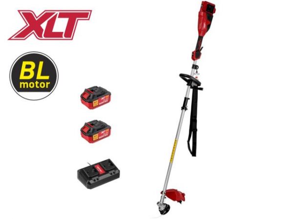 Триммер WORTEX TB 3036-1 ALL1 XLT SET БЕСЩЁТ.ДВИГ., 18В+18В, шир.скаш.340/255 мм леска/нож