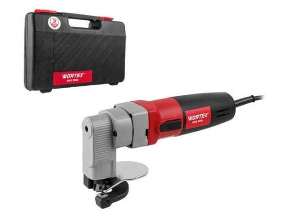 Ножницы листовые WORTEX EMS 2550 в чем. 500 Вт, 1800 ход./мин., 3 м кабель(2,55 кг)
