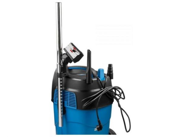 Пылесос BULL AS 3002 + аксессуары 1600 Вт, 30 л, 6м кабель, 3м шланг, HEPA, автомат. (класс: L; очистка: автоматическая; автовключение, розетка 2000 Вт)