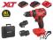 Дрель-шуруповерт WORTEX BD 2025 LiSET в чем. ALL1 XLT БЕСЩЕТ, 18 В, 55 Н*м, 2х2 А*ч + 2 насад(0-1800 об/мин, подсветка.)