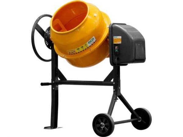 Бетоносмеситель ECO CM-120(объём 120/77 л, 550 Вт, 230 В, вес 39 кг)