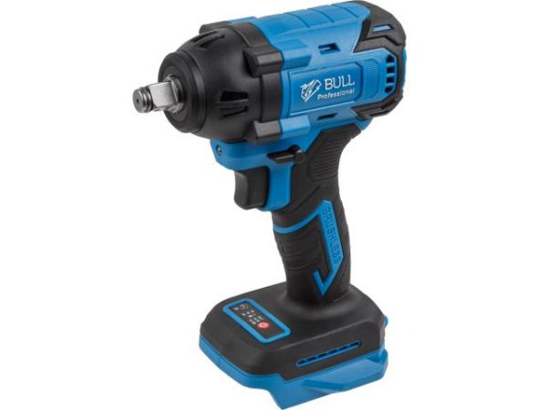 Ударный гайковерт BULL SC 1804 Xcase, XLTpro, БЕСЩЕТ., 18 В, 400 Н*м, 1/2', 2х4 А*ч, з/у 4 А(вес 2.0 кг)