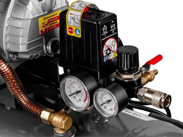 Компрессор ASILAK SLA-544 коаксиальный(440 л/мин, 8 атм, коаксиальный, масляный, ресив. 50 л, 230 В, 2,2 кВт)