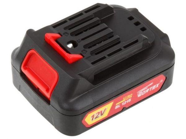 Дрель-шуруповерт WORTEX BD 1220-1 DLi в чем. БЕСЩЕТ, 12 В, 40 Н*м, 2х1.5 Ач, БЗП 10 мм(шур. до 6 мм, НЕ подходит к линейке ALL1)