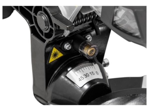 Торцовочная пила WORTEX MS 2116 L в кор. 1500 Вт, 210 мм, глуб. до 60 мм, шир. до 115 мм, лазер