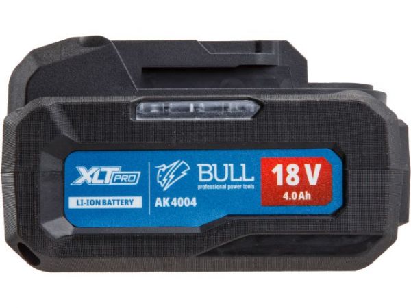 Аккумулятор BULL AK 4004 18.0 В, 4.0 А/ч, Li-Ion XLTpro(18 В, 4 А*ч, Li-ion)