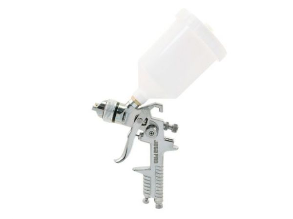 Краскопульт JL827 HVLP 1,3 серии 'домашний мастер'(верхний пластиковый бачок 0,6л, сопло 1,3 мм, давл. 3,5 бар.)