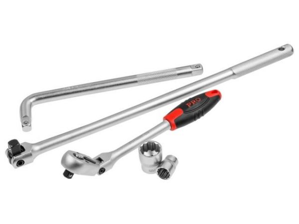 Набор слесарного инстр-та в чем. 142пр. PRO STARTUL STUTTGART (PRO-142S)(6 граней)