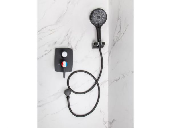 Душевая система (Lt) D35, серия Lotus черный, a-five(Встраиваемый, Излива нет, 1000 - 1200 мм.)