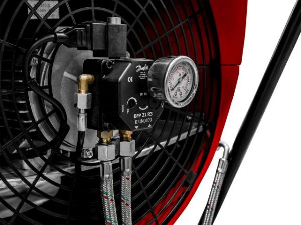 Нагреватель воздуха диз. ASILAK  SLD-50003 непрям(Мощность 50кВт; Производительность 780 м3/ч; Термостат)