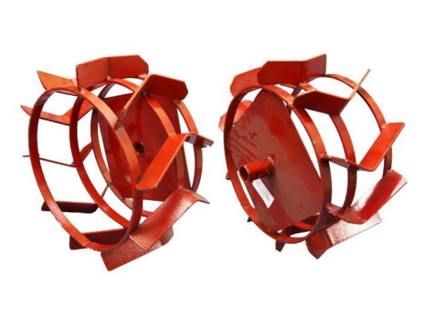 Грунтозацепы (комплект) ф 380/300 мм, шир. 180 мм, 6-гр. втулка 23 мм, 3 обруча ВРМЗ(ASILAK SL-84L/SL-85L, SL-85B, SL-86, SL-87L  Fermer FM-808MXL FM-811MB)