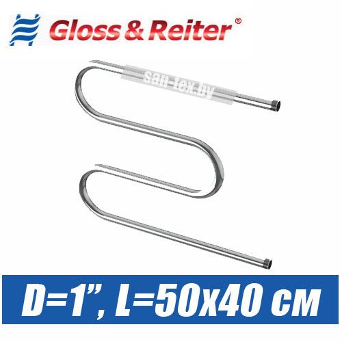 Полотенцесушитель водяной М-образный М. 50х40 (1")