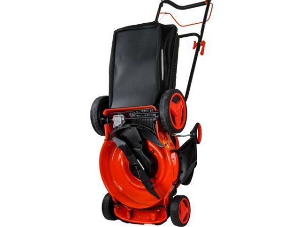 Газонокосилка бензиновая STARTUL GARDEN 46 SM самоходная(5.0 л.с., шир. 46 см, самоходная, мульчир., стальн. корпус, травосборник 60 л)