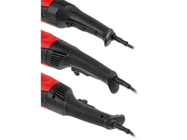 Двуручная углошлифмашина WORTEX LX AG 2326-4 в кор. 2000 Вт, 230 мм, 6500 об/мин(2000 Вт, 6500 об/мин, поворот.рукоятка)