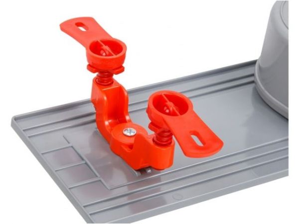 Сливной трап горизонтальный D 50, реш. нерж., сухой затвор, 63х400мм, AV Engineering