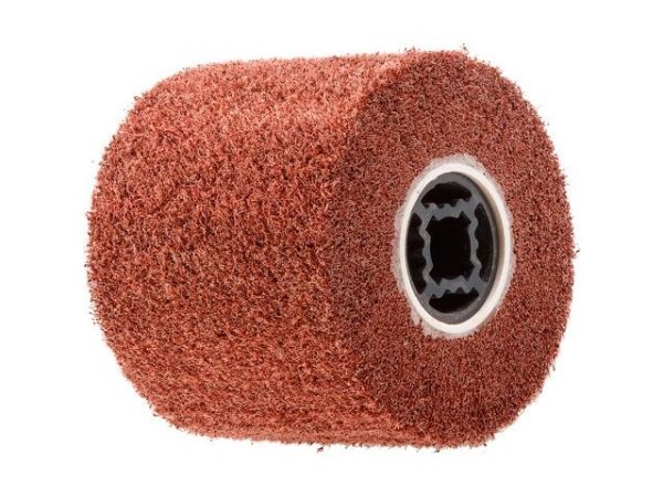 Щетка нейлоновая 120х100 мм P80 WORTEX для WS 1012 S(диаметр 120 мм, ширина 100 мм, посадочный диаметр 19 мм, зерн. 80)