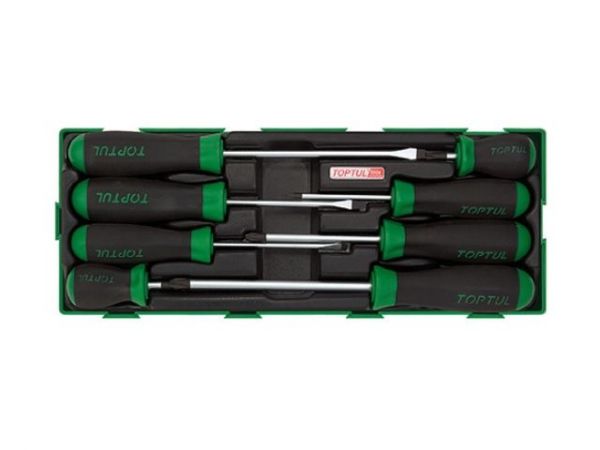 Набор-сет отверток 8предм. TOPTU