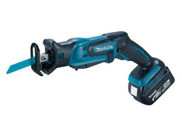 Сабельная пила MAKITA LXT DJR 185 RME в чем. (18.0 В, 2 акк., 4.0 А/ч, Li-Ion, дерево до 50 мм, металл до 50 мм)